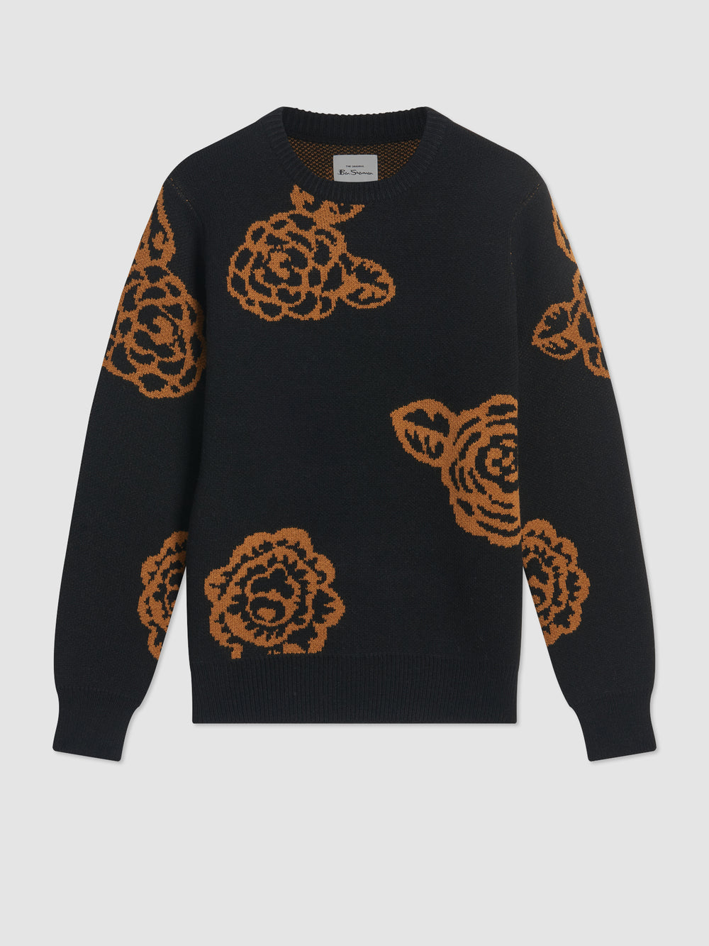 Knitwear Ben Sherman Winter Floral Noir | OMA-43059897